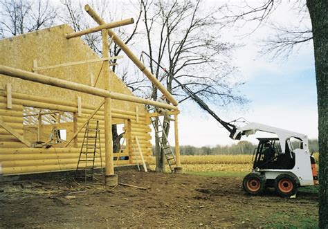 Skid Steer Truss Boom Attachment Model T200 Fully Hydraulic Spartan