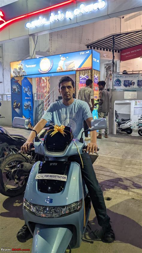 Tvs Iqube Electric Scooter Launched At Rs Page Team Bhp