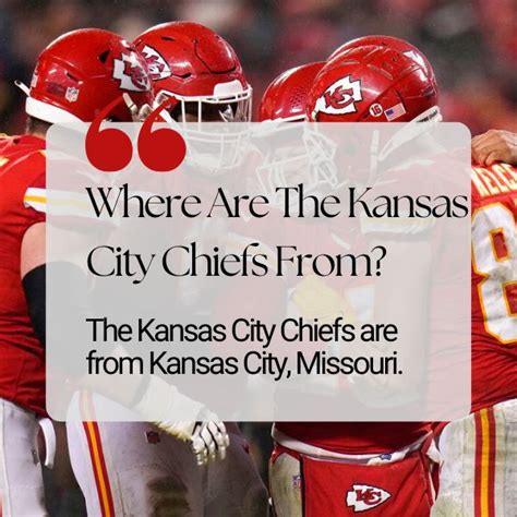 Where Are The Kansas City Chiefs From? Origins - Evolution