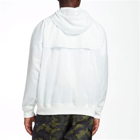 Nike Sportswear Hooded Windrunner Jacket In White For Men Lyst