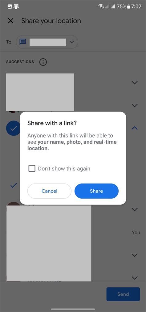 How To Share Your Location On Android Android Authority