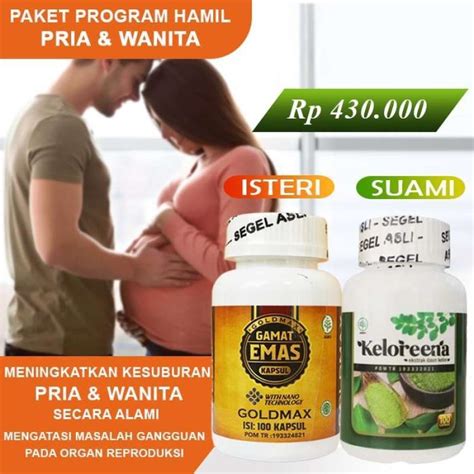 Jual Paket Obat Promil Suami Istri Goldmax Dan Keloreena Program