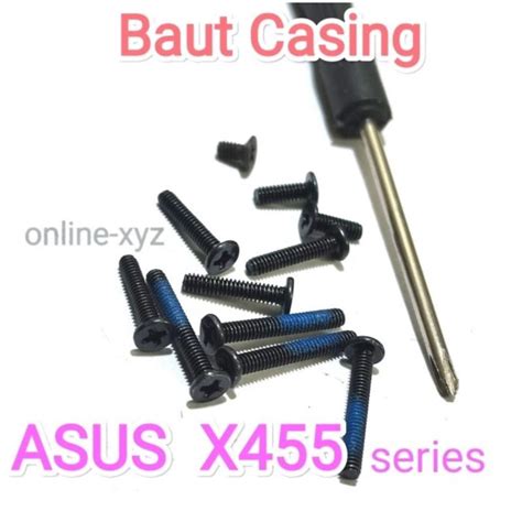 Jual Baut Mur Screw Sekrup Casing Asus X455l X455la X455lb X455lc X455ld X455y X455ya X455wa