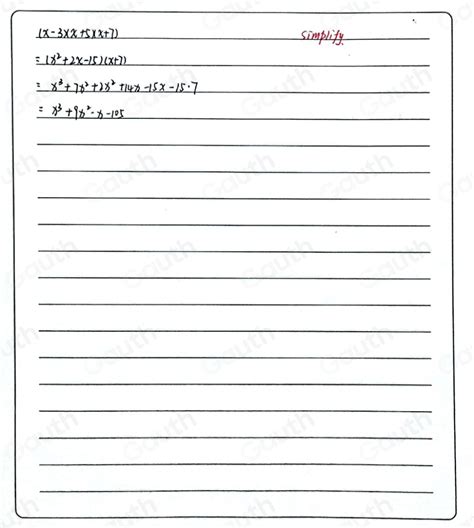 Solved Write The Simplest Polynomial Function In Standard Form With