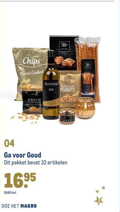 Ga Voor Goud Aanbieding Bij Makro 1Folders Nl