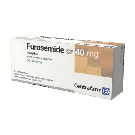 Furosemide 40mg 30tb Kopen Medicijnennl