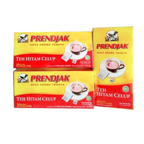 Jual Box Teh Hitam Celup Prendjak Khas Aroma Tehnya Shopee Indonesia