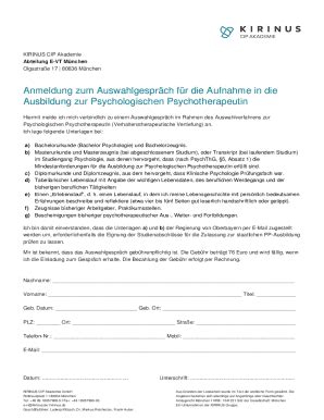 Ausf Llbar Online Abteilung E Vt Mnchen Fax Email Drucken Pdffiller