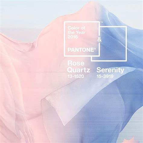 Rosa Cuarzo Y Azul Serenidad Nuevos Tonos Pantone Para