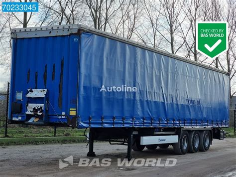 Naczepa firanka Krone SD 3 axles Liftachse BPW Sliding Roof na sprzedaż