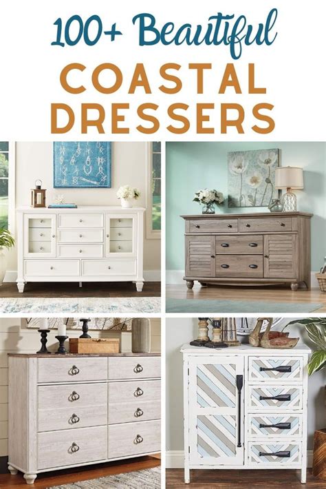 Some White Dressers With Different Designs On Them And The Text Overlay