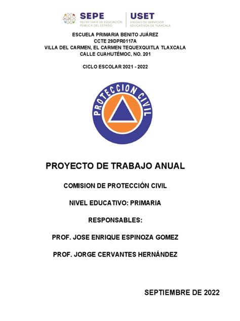 Proteccion Civil 2022 Pdf Defensa Civil