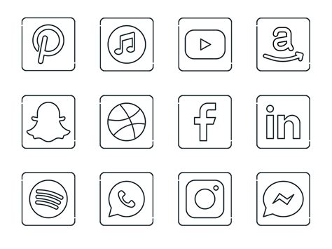White App Icon Set Free Flat Icons