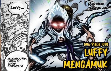 One Piece 1088 Mendengar Kematian Garp Luffy Bangkitkan Kemampuan