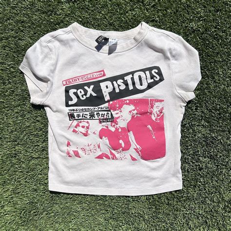 Sex Pistols Baby Tee Size Small Brand Divided From H M Depop