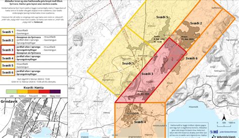 Reykjanes Volcano Update Updated Hazard Map Volcanodiscovery