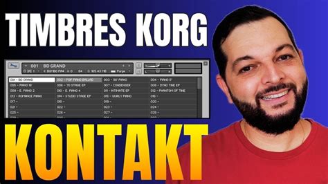 PACK DE TIMBRES DA KORG PARA KONTAKT SAMPLES KORG KONTAKT YouTube