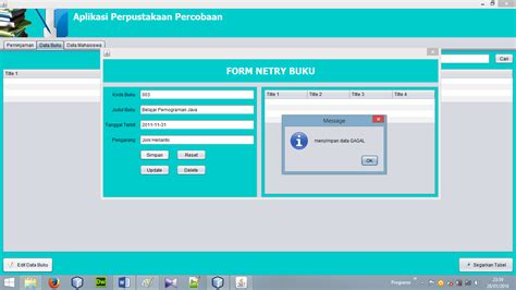 Part Tutorial Membuat Aplikasi Perpustakaan Dengan Php Mysql Dan