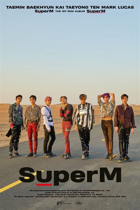 K Pop Debut Spotlight SuperM For 1st Mini Album Jopping