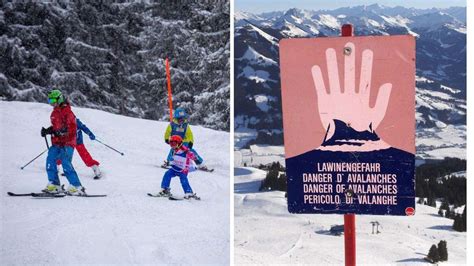 Unfall Auf Schwarzer Piste Skilehrer Rettet Kind Aus Lawine