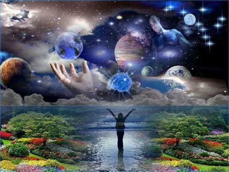 The Universe Divine Nature Spiritual Art Spirituality