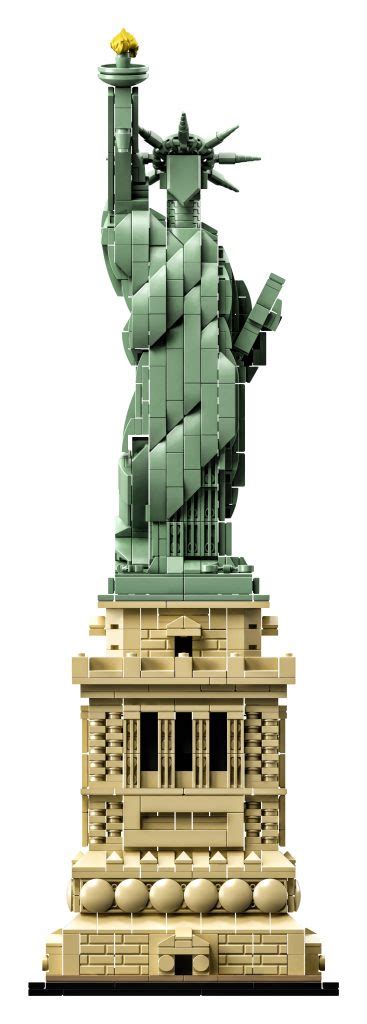 LEGO Architecture 21042 Statue of Liberty - Set Front - The Brothers Brick | The Brothers Brick