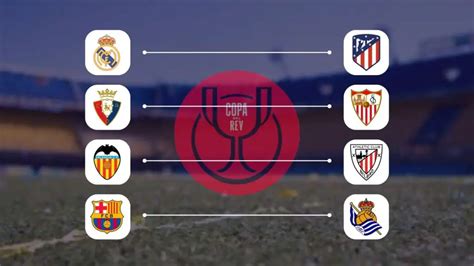 Copa Del Rey Quarter Final Draw When And Where To Watch Online