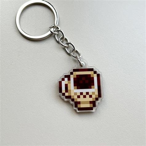 Stardew Valley Triple Shot Espresso Keychain, Gift for Stardew Valley