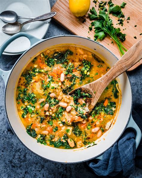 Tuscan White Bean Kale Soup Instant Pot At Barbara Scannell Blog