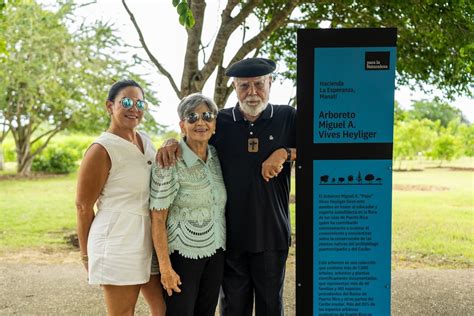 Para La Naturaleza Inaugura El Arboreto Miguel A Papo Vives Heyliger