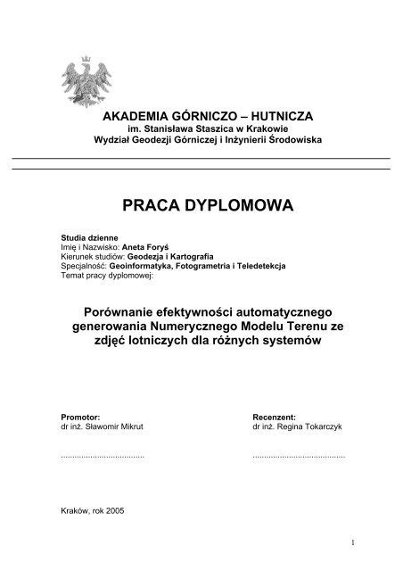 Praca Dyplomowa