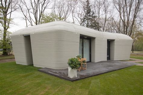 Netherlands unveils home 3D printed with concrete, and…