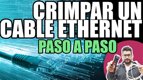 Como Crimpar Un Cable De Red Poner Conector Rj A Cable Ethernet