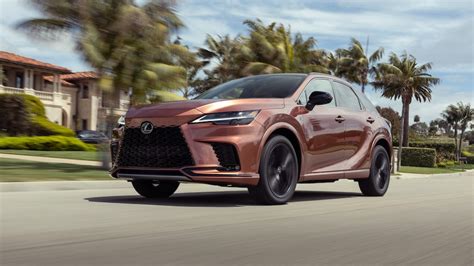 2023 Lexus Rx500h F Sport First Test Review Athletic Hybrid Luxury Suv