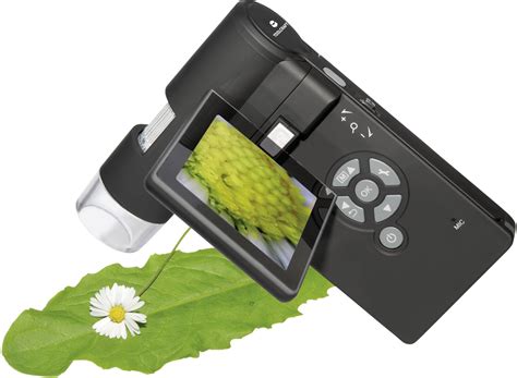 Toolcraft Usb Microscope With Monitor 5 Mp Digital Zoom Max 500 X