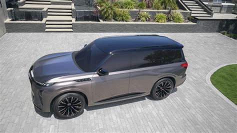 Infiniti QX Monograph Debuts In Monterey Previews Next QX80