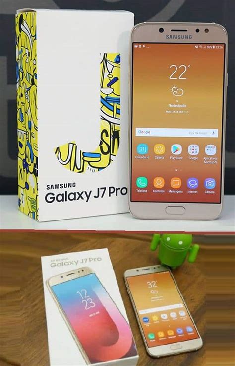 SMARTPHONE SAMSUNG J730G GALAXY J7 PRO 64GB OPEN DOURADO Dual Chip 5 5