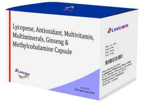 Lycopene Antioxidant Multivitamin Multiminerals Ginseng And