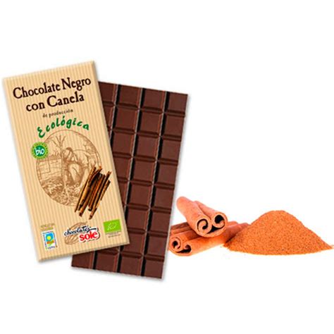 Chocolate Negro Canela Eco Chocolates Sol Remeiets