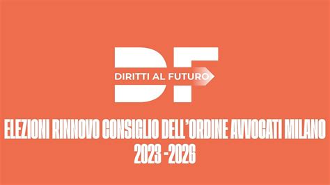 Elezioni Rinnovo Consiglio Dellordine Avvocati Milano Youtube