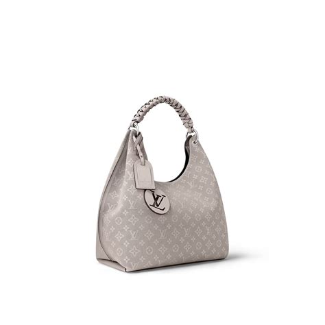 Túi Louis Vuitton Carmel Hobo Bag Mouse Grey M21758 Authentic Shoes