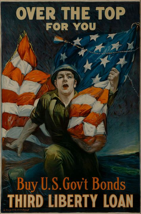 Lot Wwii Poster Promoting Us Goverment Bonds