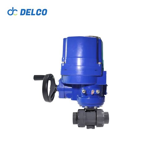 Pvc Explosion Proof Electric Ball Valve With Hanlde Wheel