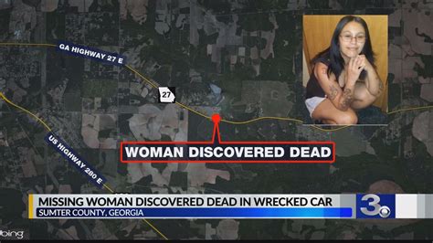 Missing Georgia Woman Discovered Dead Inside Her Wrecked Suv Wbtw