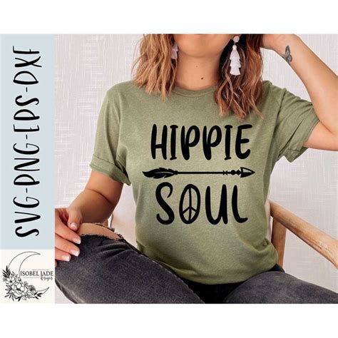 Hippie Soul Svg Stay Wild Svg File For Cricut Arrow Svg Inspire