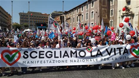 Manifestazione Nazionale Scegliamo La Vita Il Video Completo Youtube