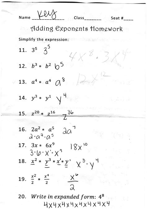 Mathematics 8th Grade Worksheets