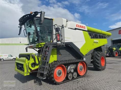 Claas Lexion Terra Trac Demo X Series Combine Harvester In