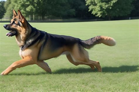 Premium AI Image | German Shepherd Obedience Training