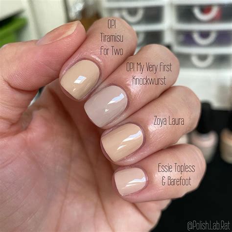 Comparisons For “laura” From The Zoyanailpolish Calm Spring 2020 Collection 🧘🏻🌸 Nudes And